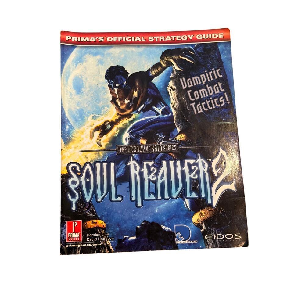 Soul Reaver 2 Prima Official Strategy guide PS2 vampire combat tactics